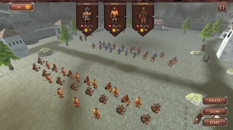 Medieval Battle 2P gameplay screenshot 4