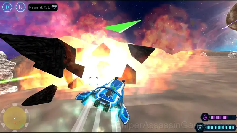 Cyber Racer Battles gameplay screenshot 3