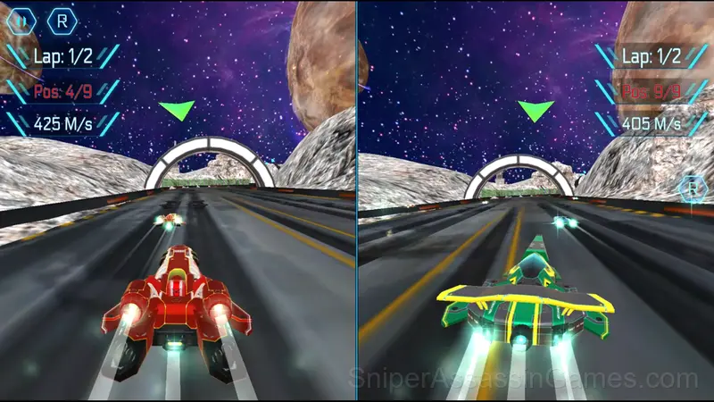 Cyber Racer Battles gameplay screenshot 4