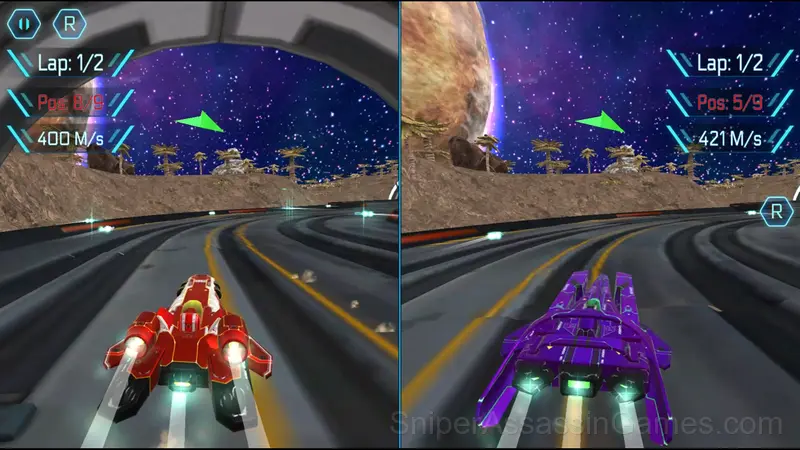 Cyber Racer Battles gameplay screenshot 5