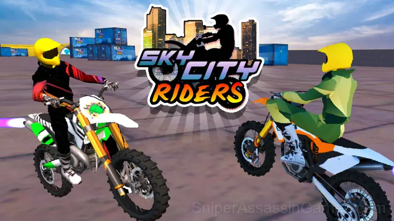 Sky City Riders gameplay screenshot 1