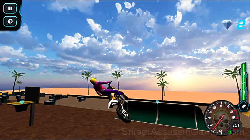 Sky City Riders gameplay screenshot 2