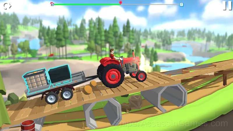 3D Trucks Transit gameplay screenshot 1