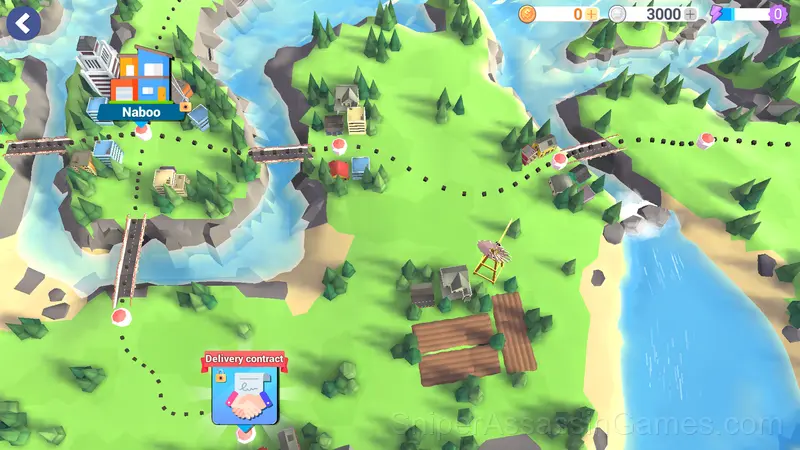 3D Trucks Transit gameplay screenshot 2