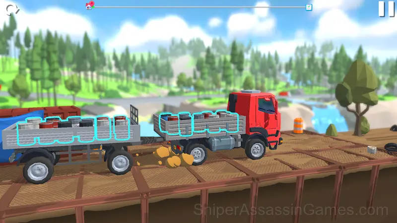 3D Trucks Transit gameplay screenshot 3