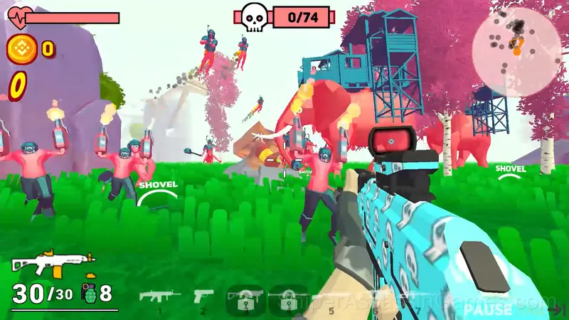 Funny Shooter 2 gameplay screenshot 1