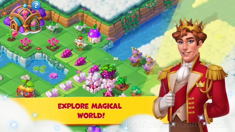Fairyland Merge & Magic gameplay screenshot 2