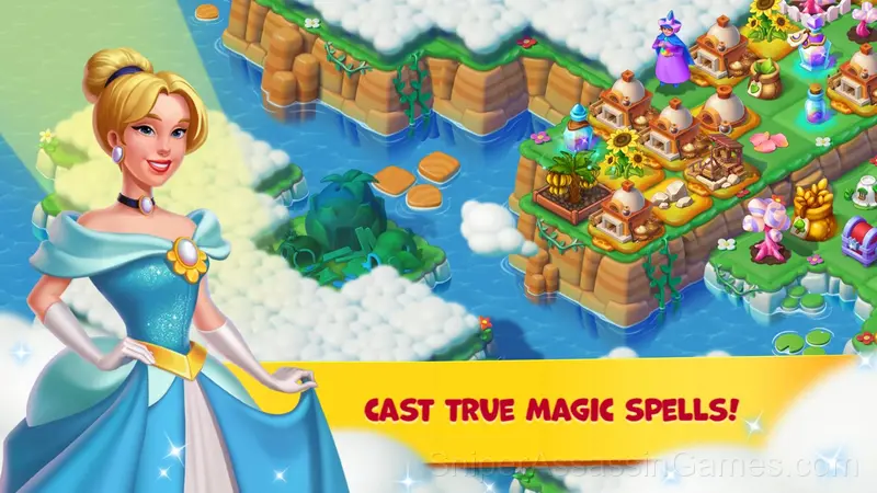 Fairyland Merge & Magic gameplay screenshot 3
