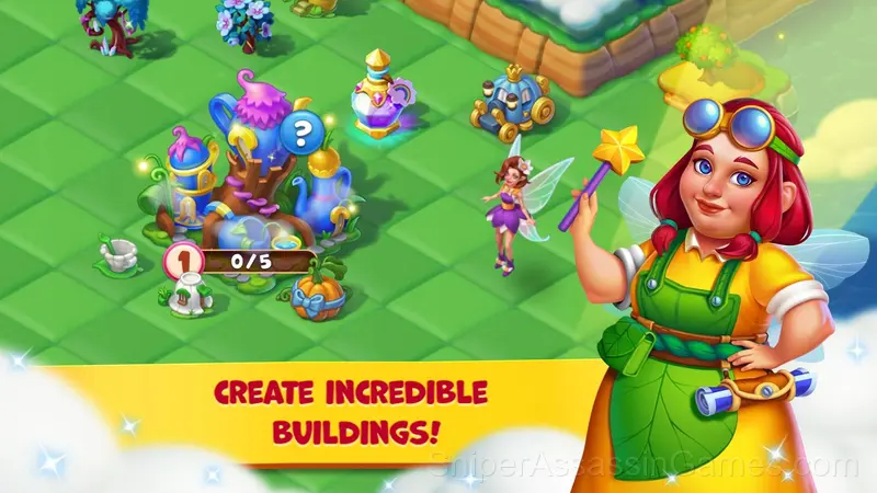 Fairyland Merge & Magic gameplay screenshot 4