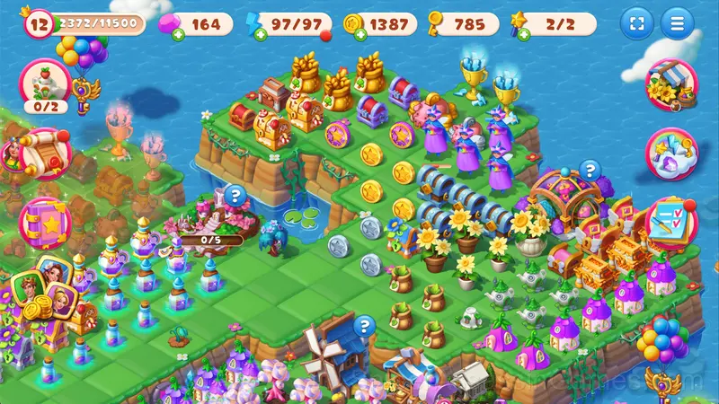 Fairyland Merge & Magic gameplay screenshot 6