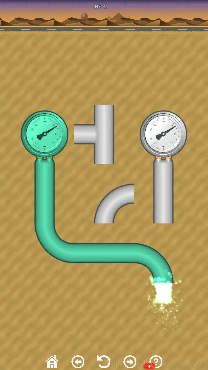 Pipe constructor gameplay screenshot 1