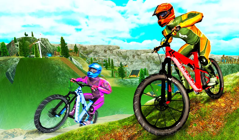 Play Dirt Bike Racing Duel