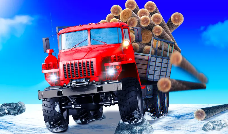 Play Truck Driver: Snowy Roads