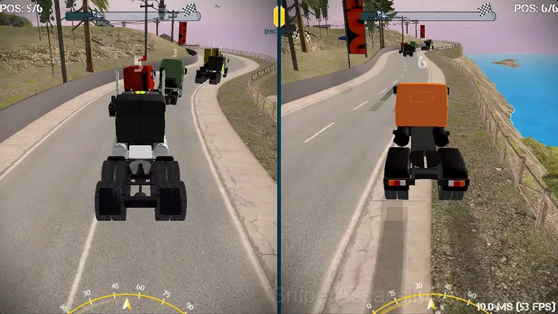 Truck Driver: Snowy Roads gameplay screenshot 2