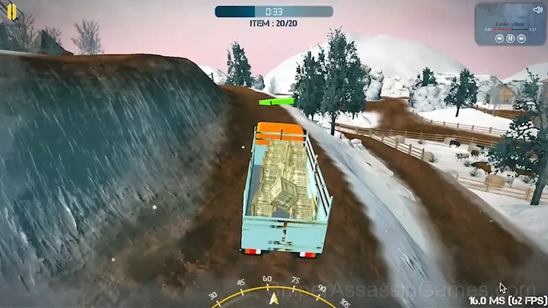 Truck Driver: Snowy Roads gameplay screenshot 5