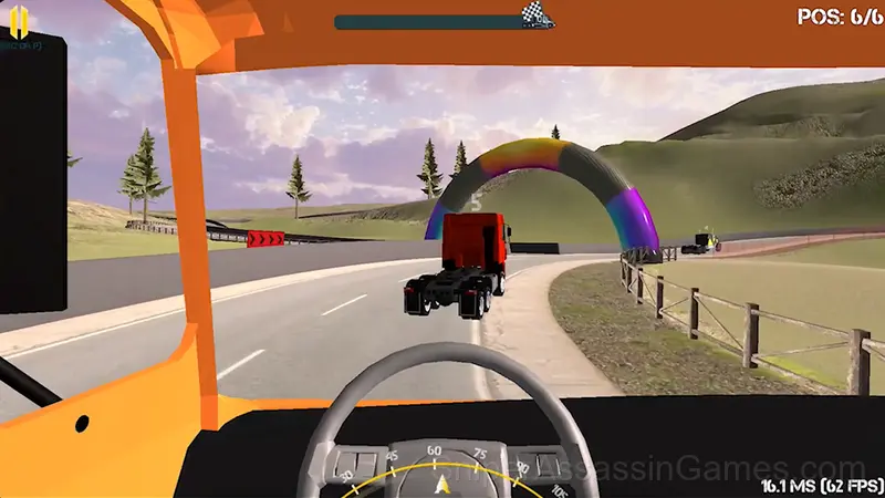 Truck Driver: Snowy Roads gameplay screenshot 6