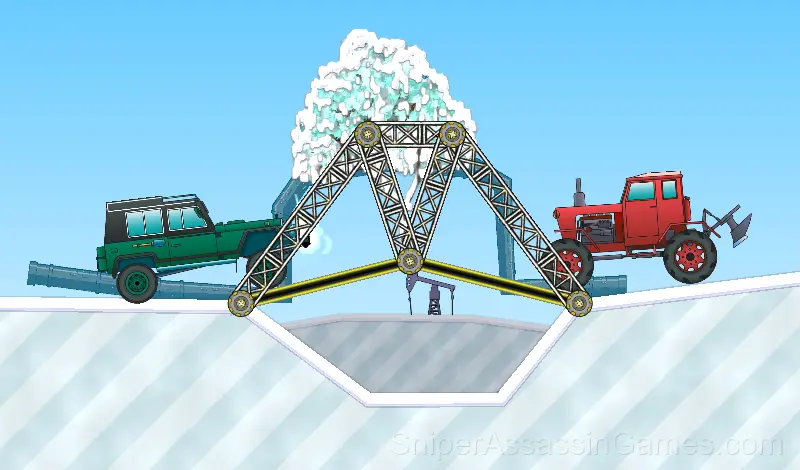 Play Railway bridge: winter