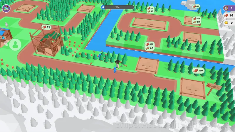 Crowd Lumberjacks gameplay screenshot 3