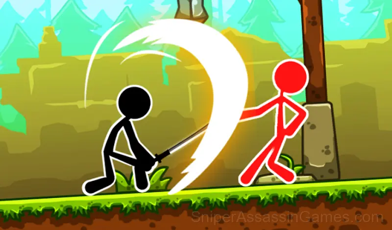 Play Stickman Archero Fight: stick shadow fight war