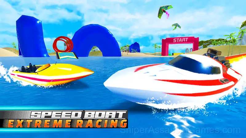 Speed Boat Extreme Racing gameplay screenshot 1