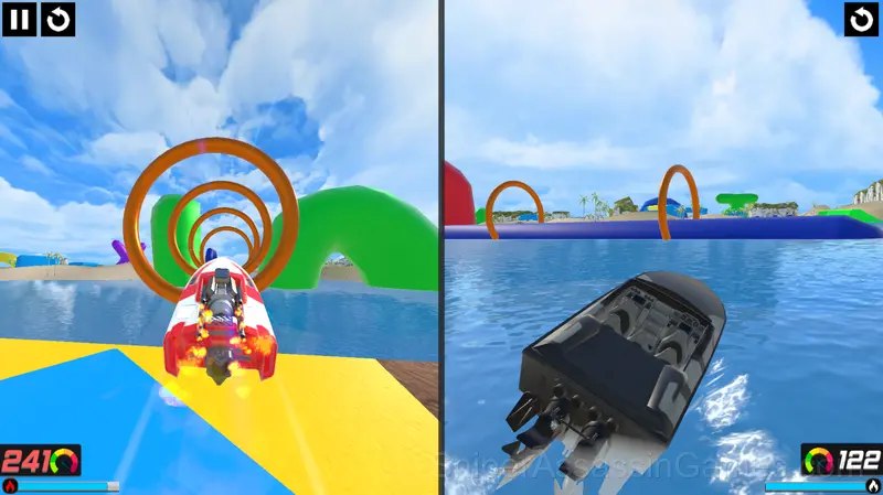 Speed Boat Extreme Racing gameplay screenshot 4
