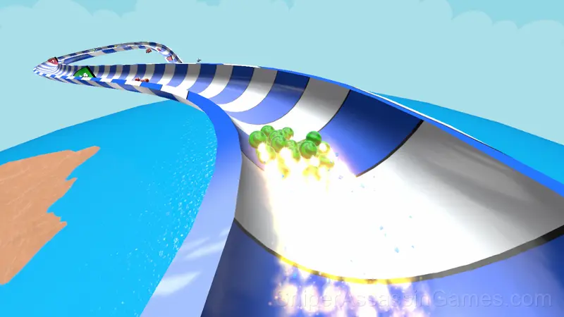 Aquapark Balls Party gameplay screenshot 1