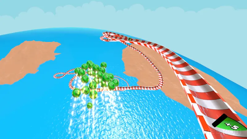 Aquapark Balls Party gameplay screenshot 2