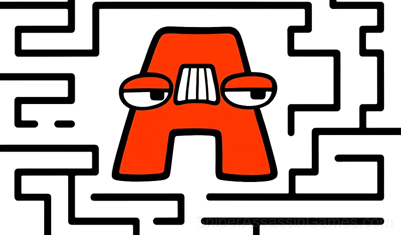 Play Alphabet Lore: Maze Escape