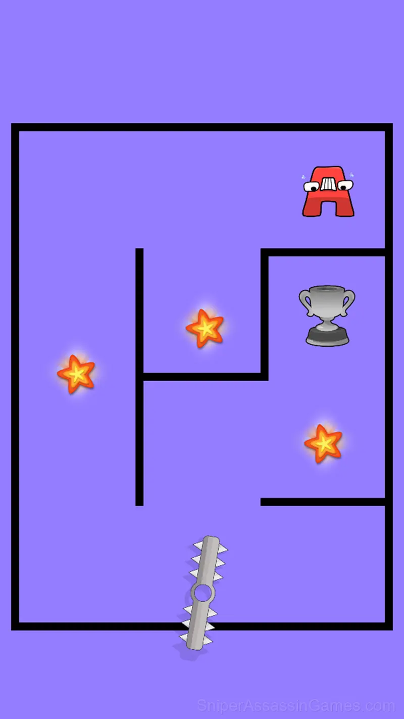 Alphabet Lore: Maze Escape gameplay screenshot 2