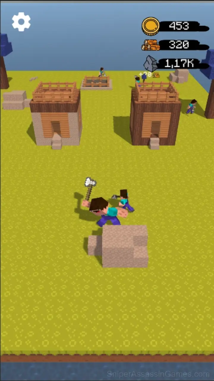 Noob Lumberjack gameplay screenshot 3