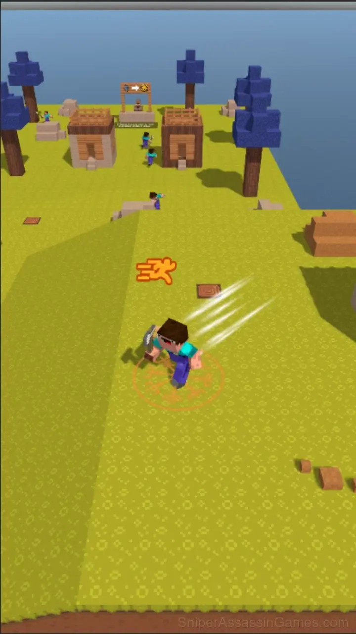 Noob Lumberjack gameplay screenshot 5