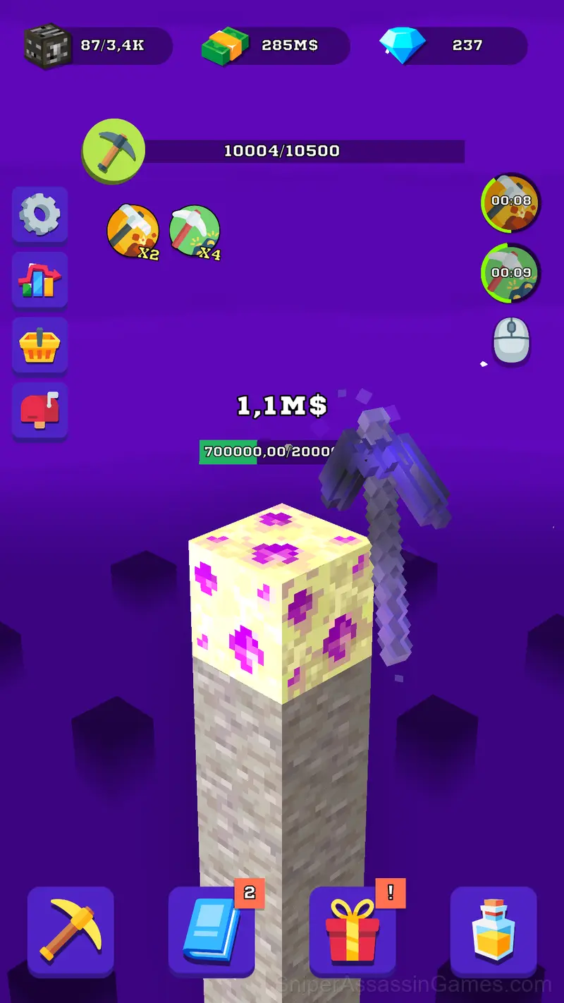Mine Rush 3D gameplay screenshot 4