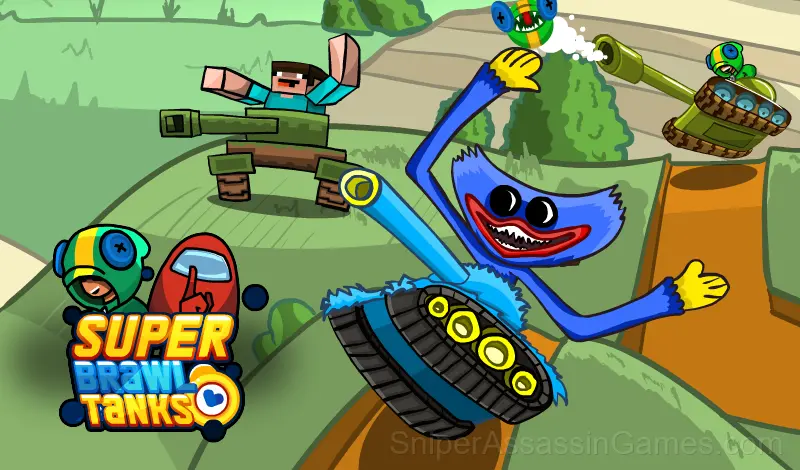 Play Super Brawl Tanks