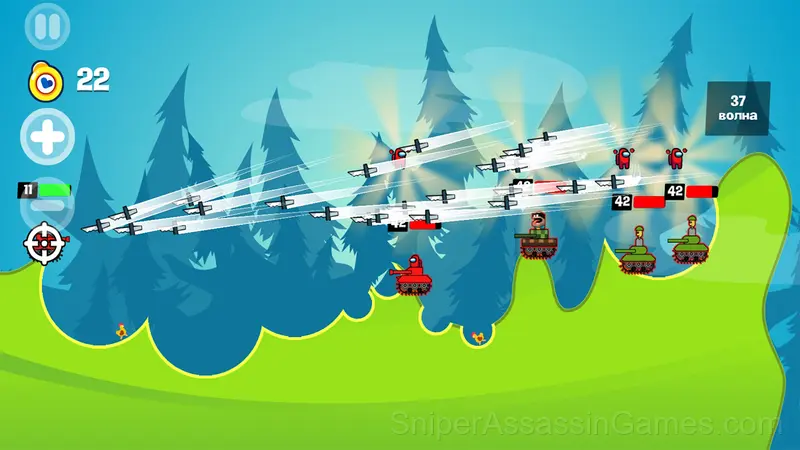 Super Brawl Tanks gameplay screenshot 4