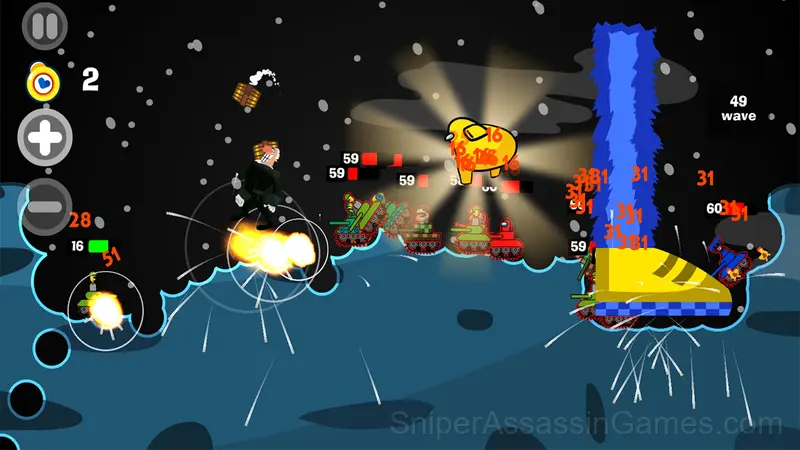Super Brawl Tanks gameplay screenshot 6