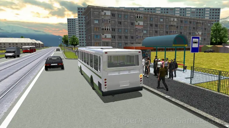 Bus Simulator 3D gameplay screenshot 2