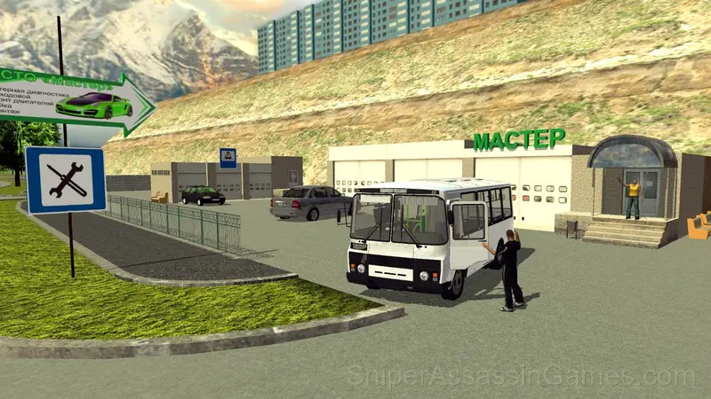 Bus Simulator 3D gameplay screenshot 3