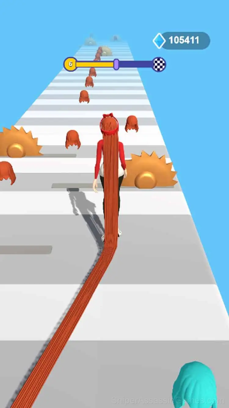 Hair Collector gameplay screenshot 1