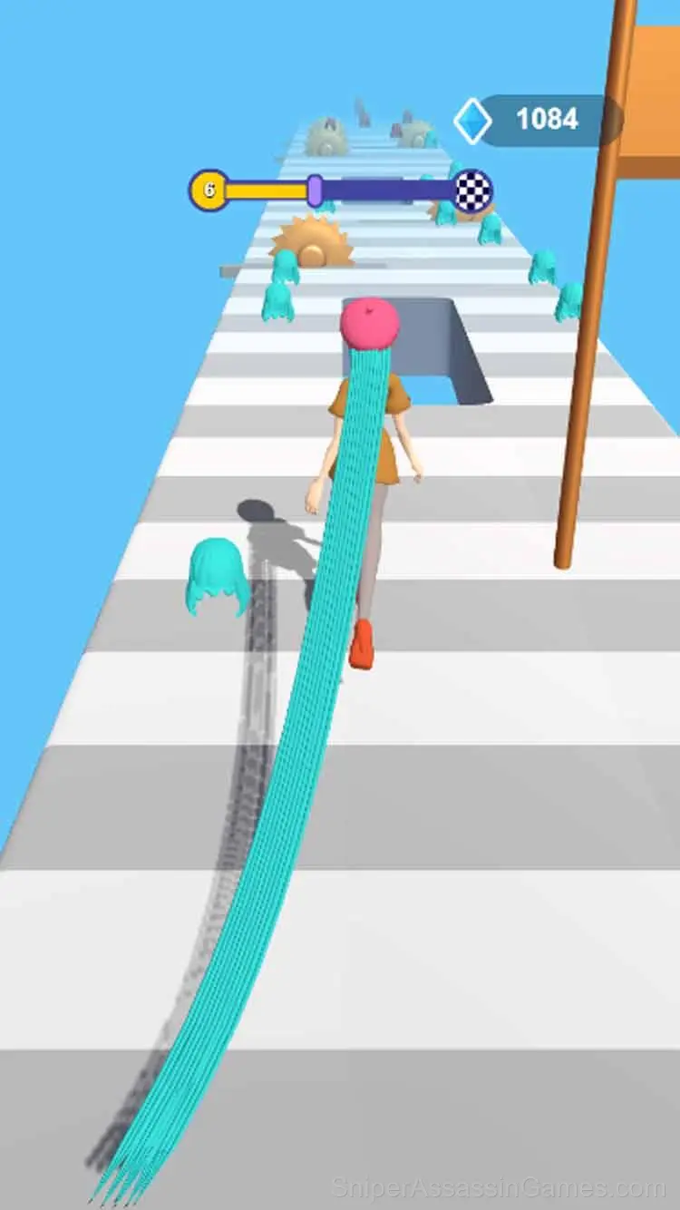 Hair Collector gameplay screenshot 2