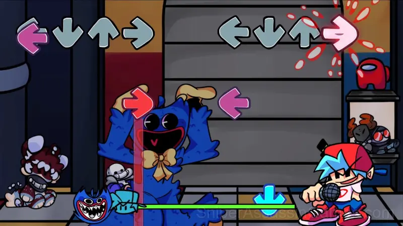 Friday Night Funkin': Poppy RapTime gameplay screenshot 1