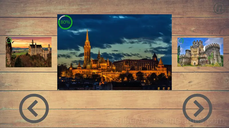 Jigsaw Puzzle Castles gameplay screenshot 2
