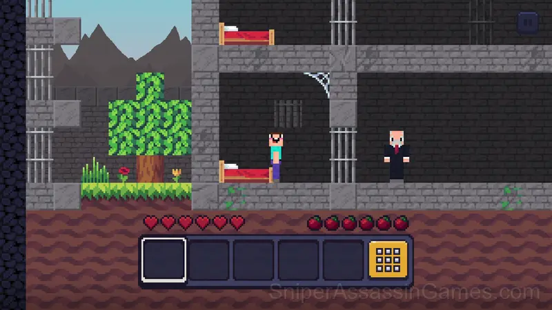 Noob Miner: Jailbreak gameplay screenshot 2