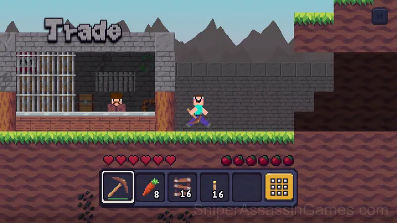 Noob Miner: Jailbreak gameplay screenshot 4