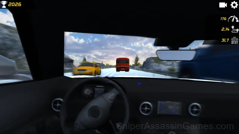 Nitro Cars Highway Race gameplay screenshot 3