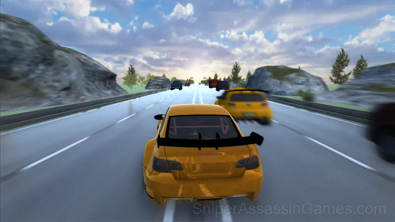 Nitro Cars Highway Race gameplay screenshot 4