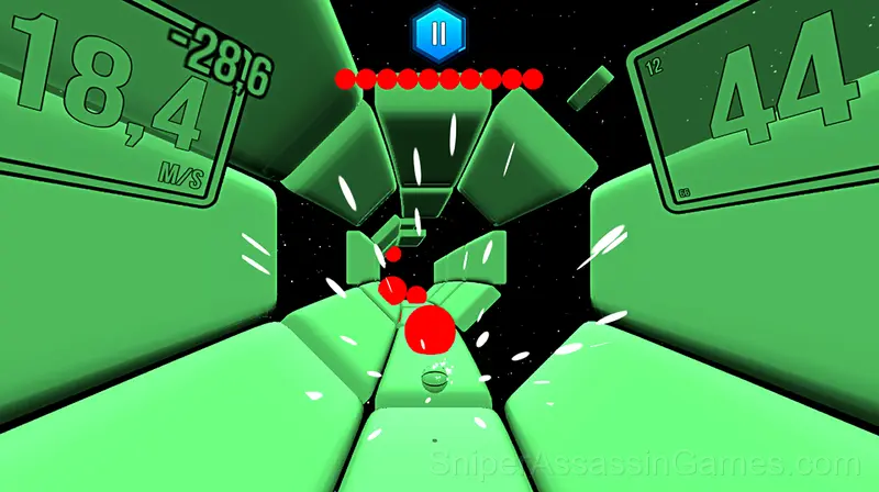 Two Tunnel 3D gameplay screenshot 1