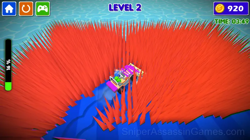 Grass Cut Master gameplay screenshot 4