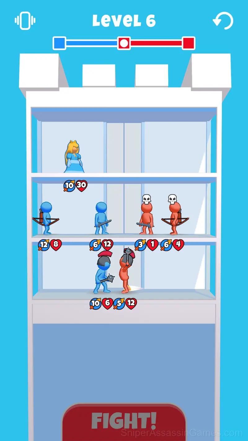 Towers: Card Battles gameplay screenshot 1