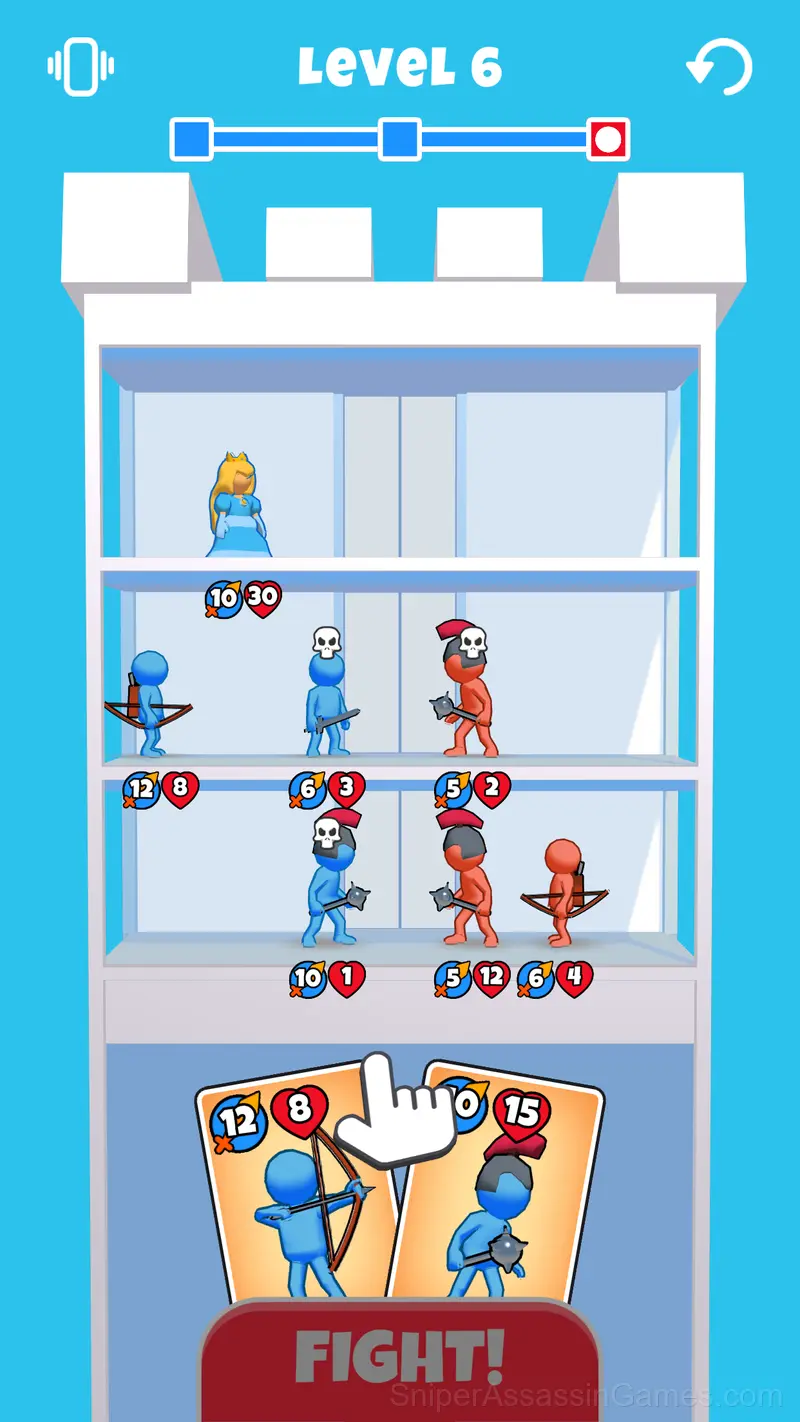 Towers: Card Battles gameplay screenshot 2