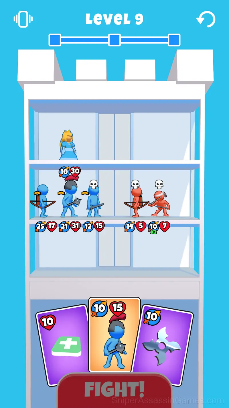 Towers: Card Battles gameplay screenshot 5